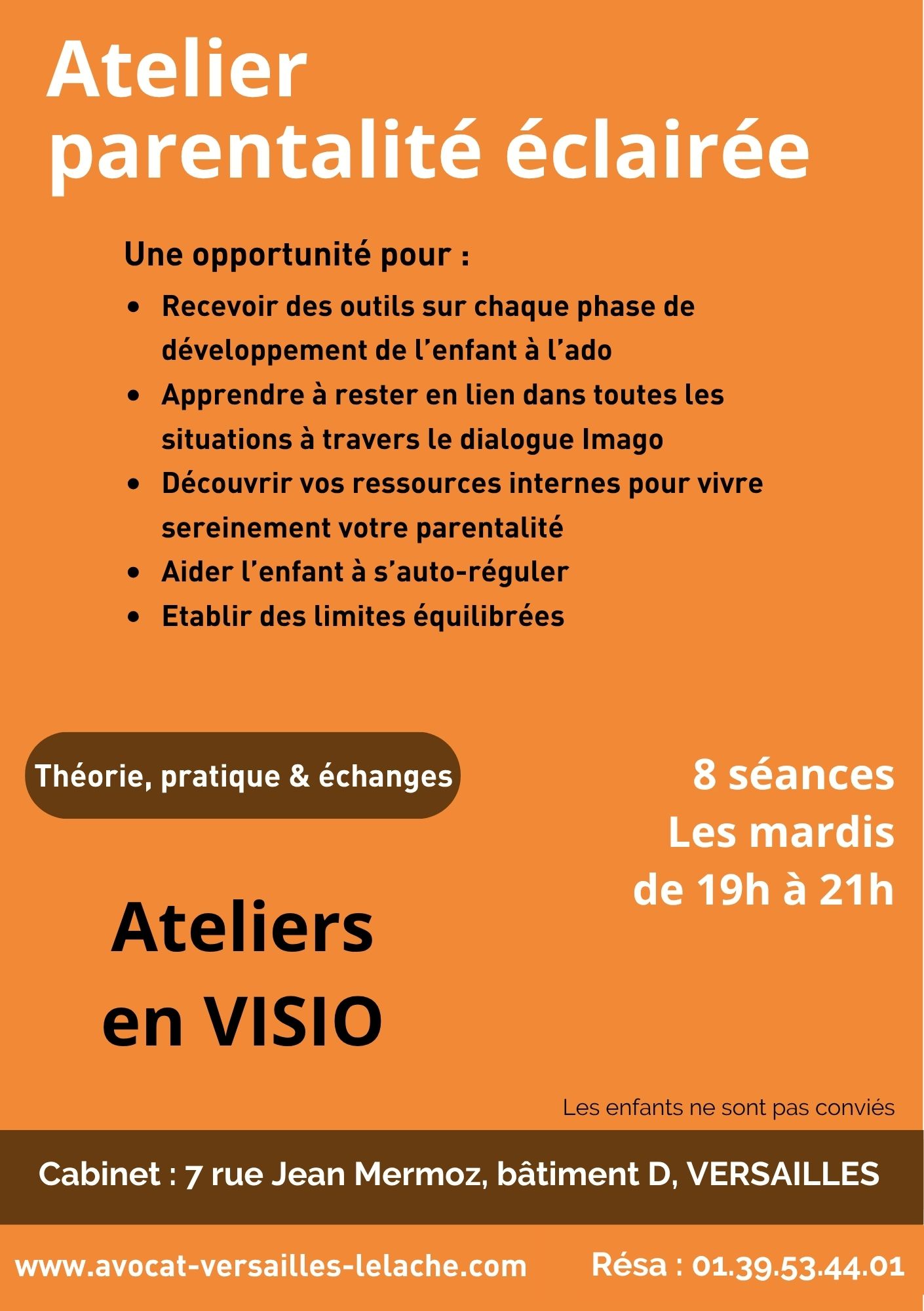 Flyer Atelier Parentalité IMAGO